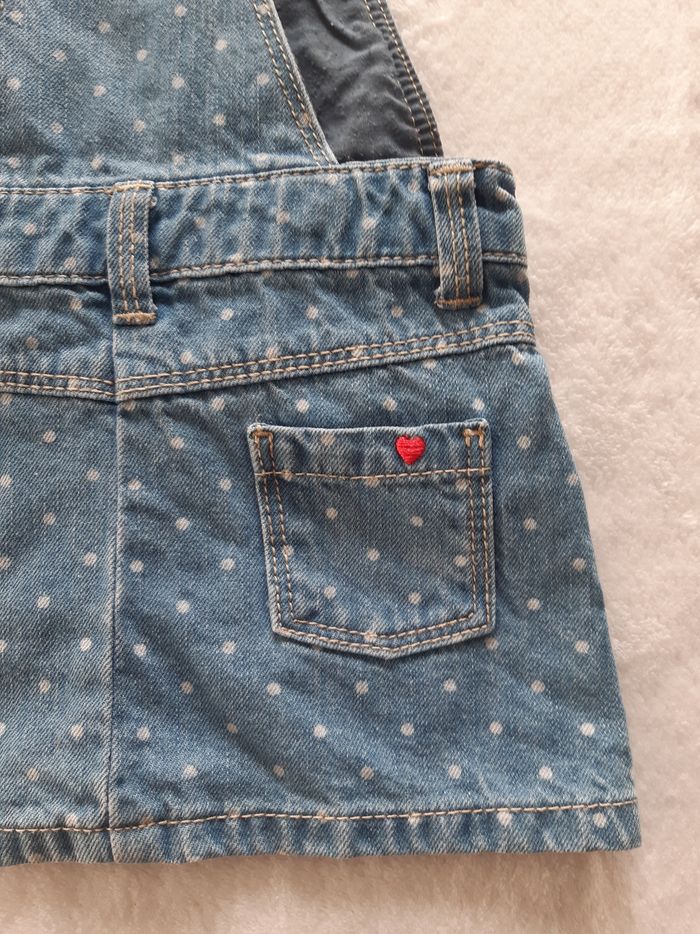 Robe / salopette jean 6 mois fille kiabi - photo numéro 10