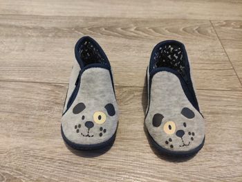 Chaussons gris enfant In extenso 22