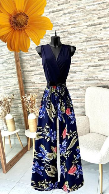 Combi tendance taille unique bleu marine