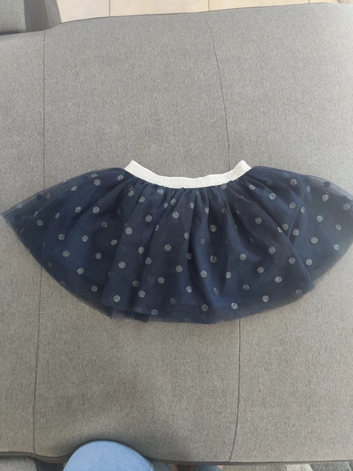 Tutu bleu a paillettes