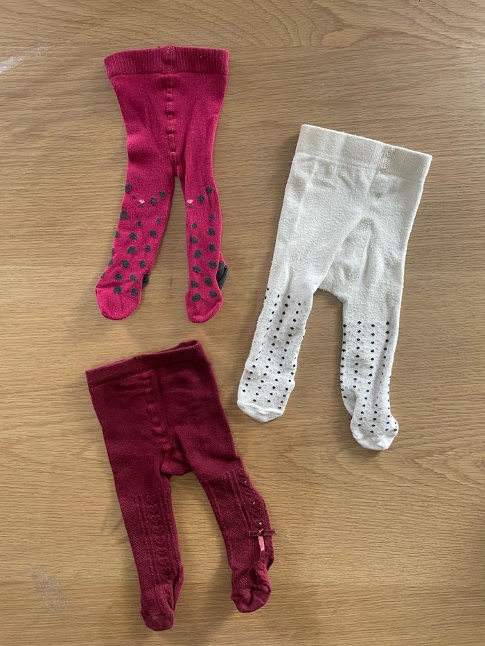 Lot 3 collants 3 mois - photo numéro 2