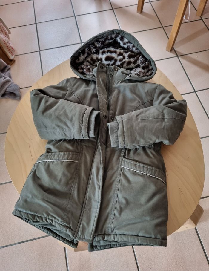 Manteau parka kaki TAO