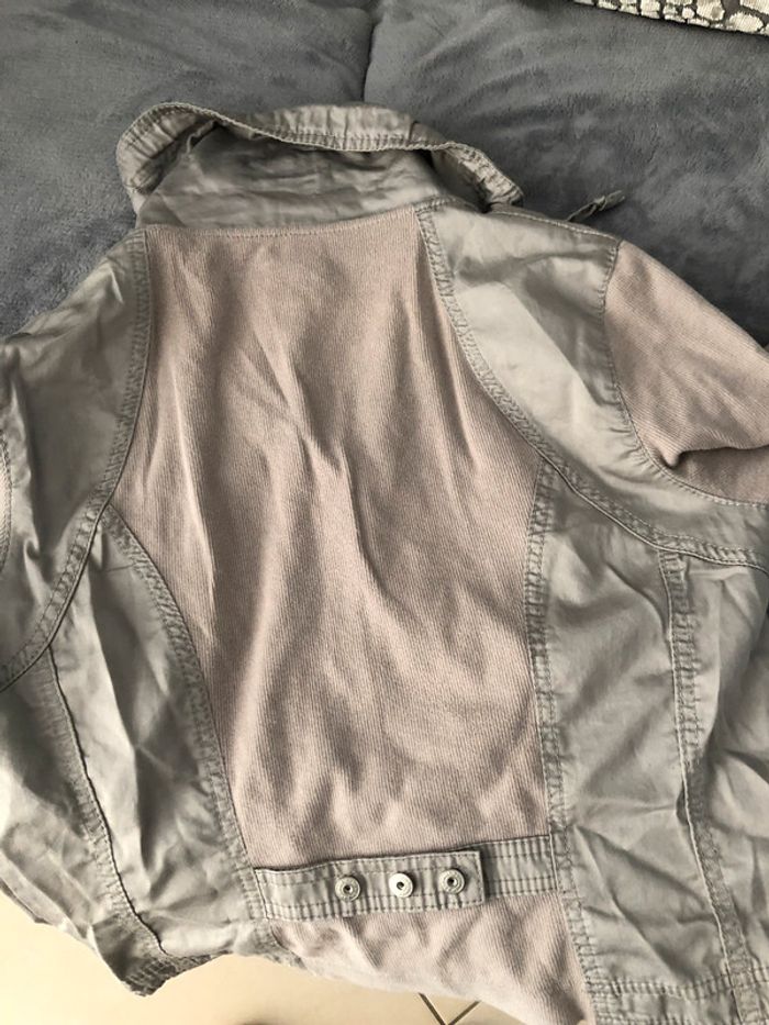 Veste femme sandwich grise - photo numéro 3