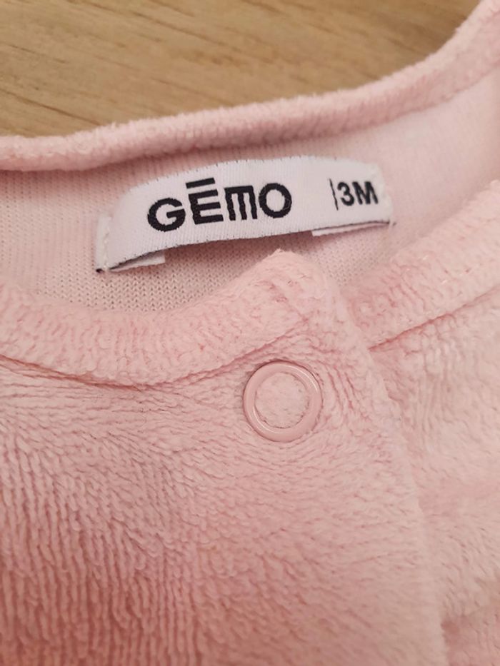 Pyjama renard rose - photo numéro 3