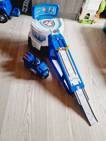 Lanceur paw patrol avec moto pup