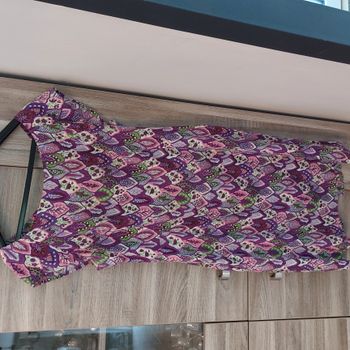 Robe fourreau soie Souleiado