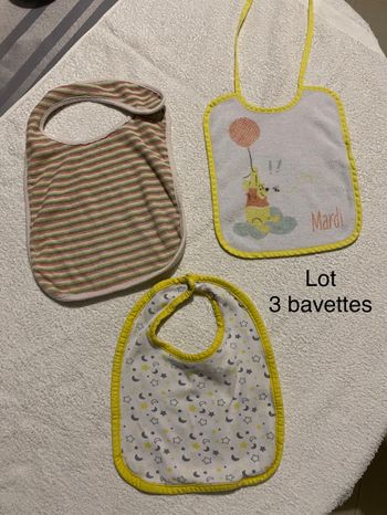 Lot 3 bavettes