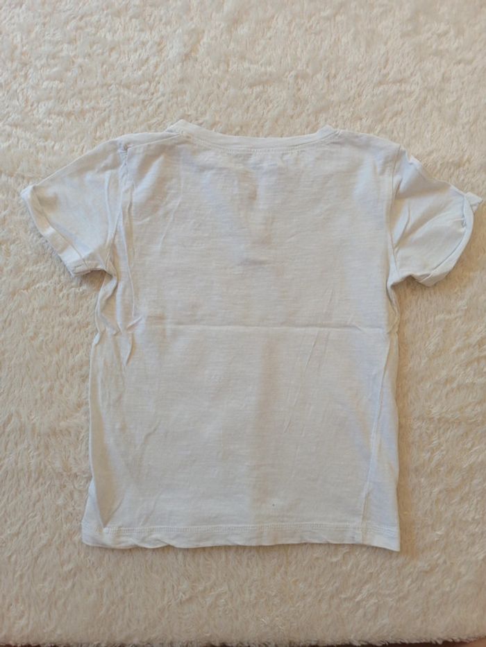 T-shirt manches courtes col tunisien Kids by Gémo en 6 ans - photo numéro 3