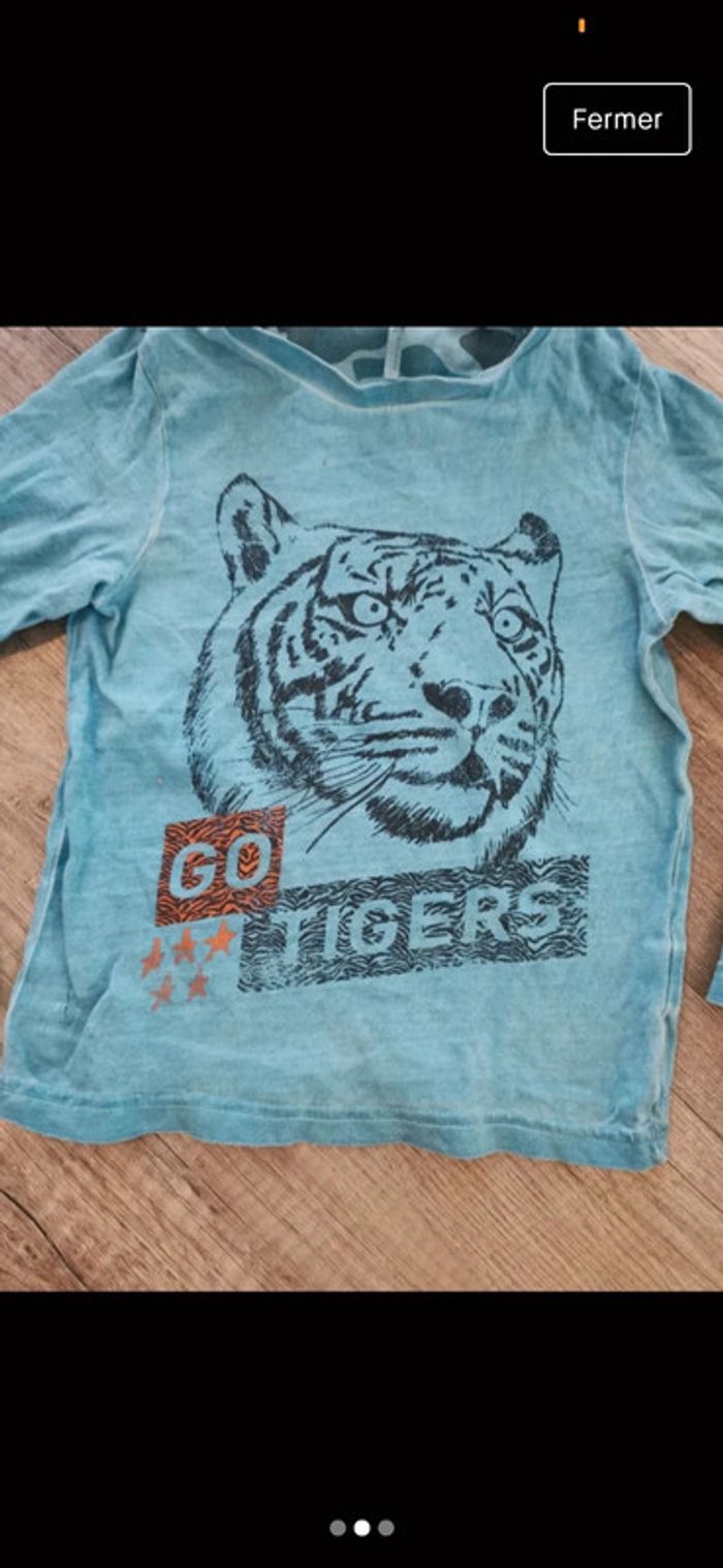 Tee shirt manches longues haut - photo numéro 2