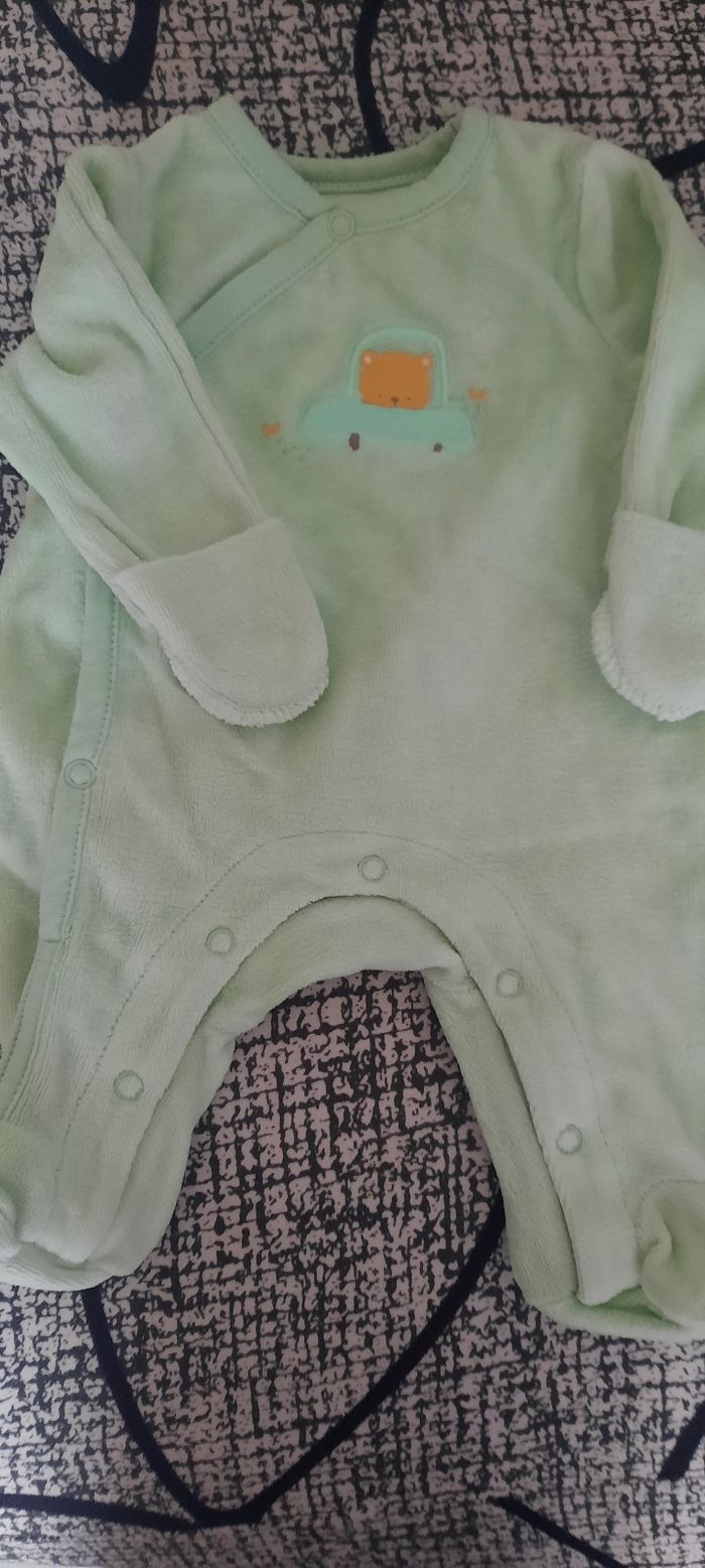 Pyjamas velours bébé naissance - photo numéro 7