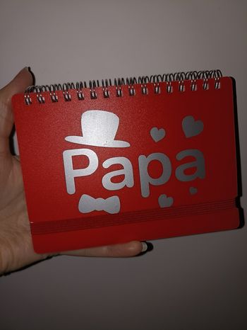 Carnet de note papa
