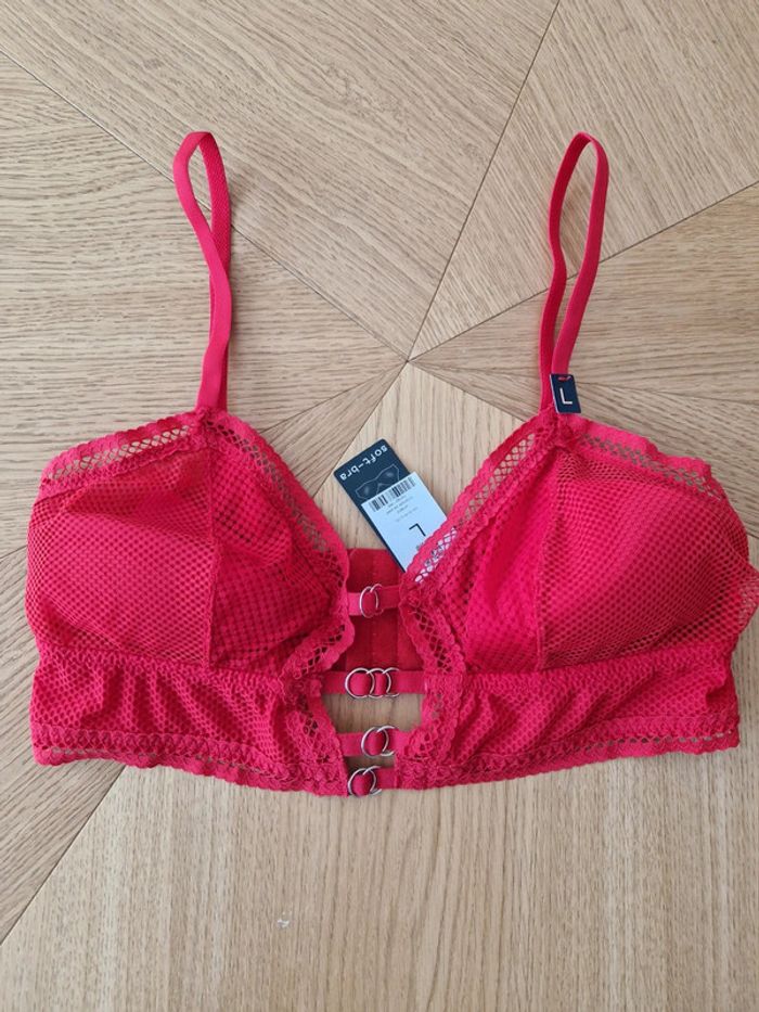 Soutien gorge brassière bralette Undiz taille L neuf