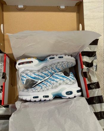 Nike tn marseille bleu blanc 44