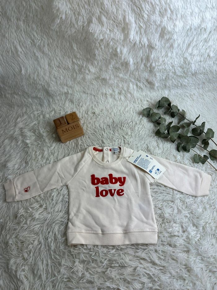 Pull baby love emoi emoi taille 12 mois