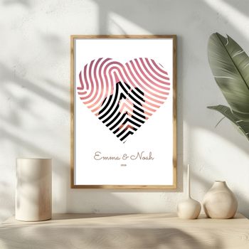 Affiche Saint-Valentin personnalisée