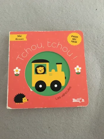 Livre bébé imagier Les véhicules 6 mois et plus