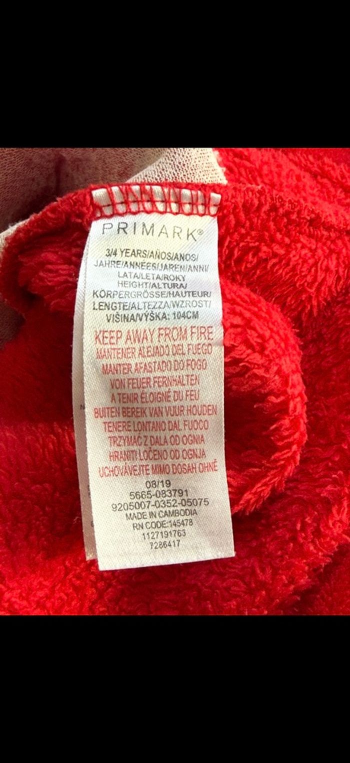 Pyjama 2 pièces polaire 4 ans - photo numéro 6