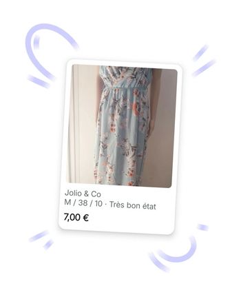 💜 Robe taille S/M Jolio & Co #emyfleury_38femme