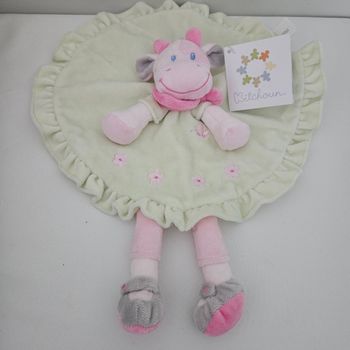 Doudou vache kitchoun nicotoy