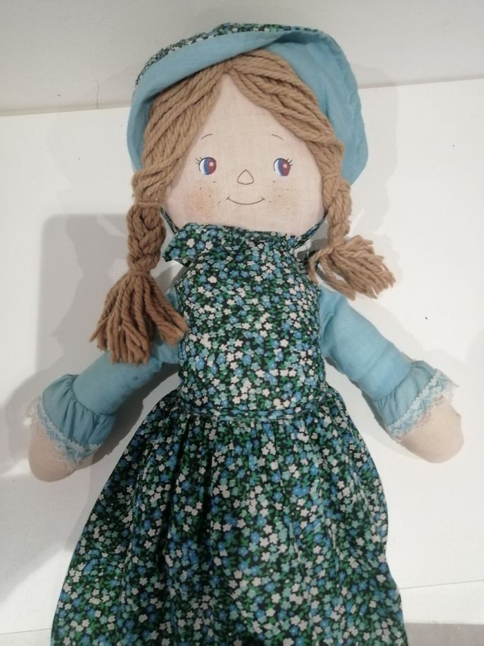Grande poupée de chiffon vintage - photo numéro 3