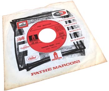 Vinyle 45 tours (spécial jukebox) The Beatles Eleanor Rugby (1966) Odeon FOS 11