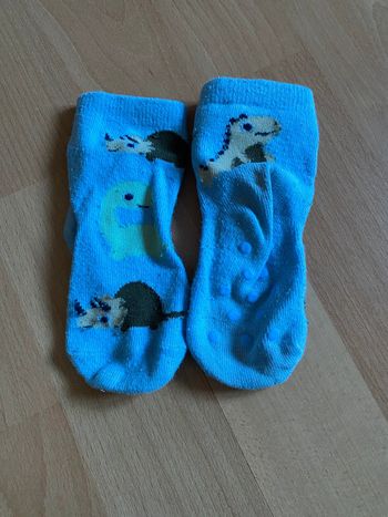 Chaussettes anti dérapantes dinosaure Taille 19-22