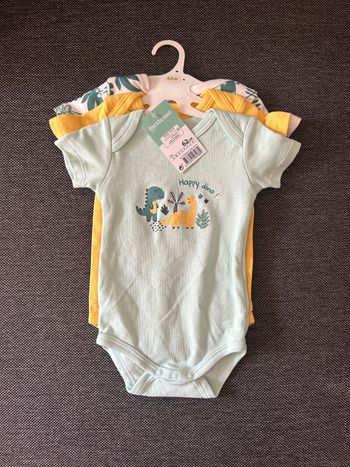 Lot de 3 bodies dinosaure