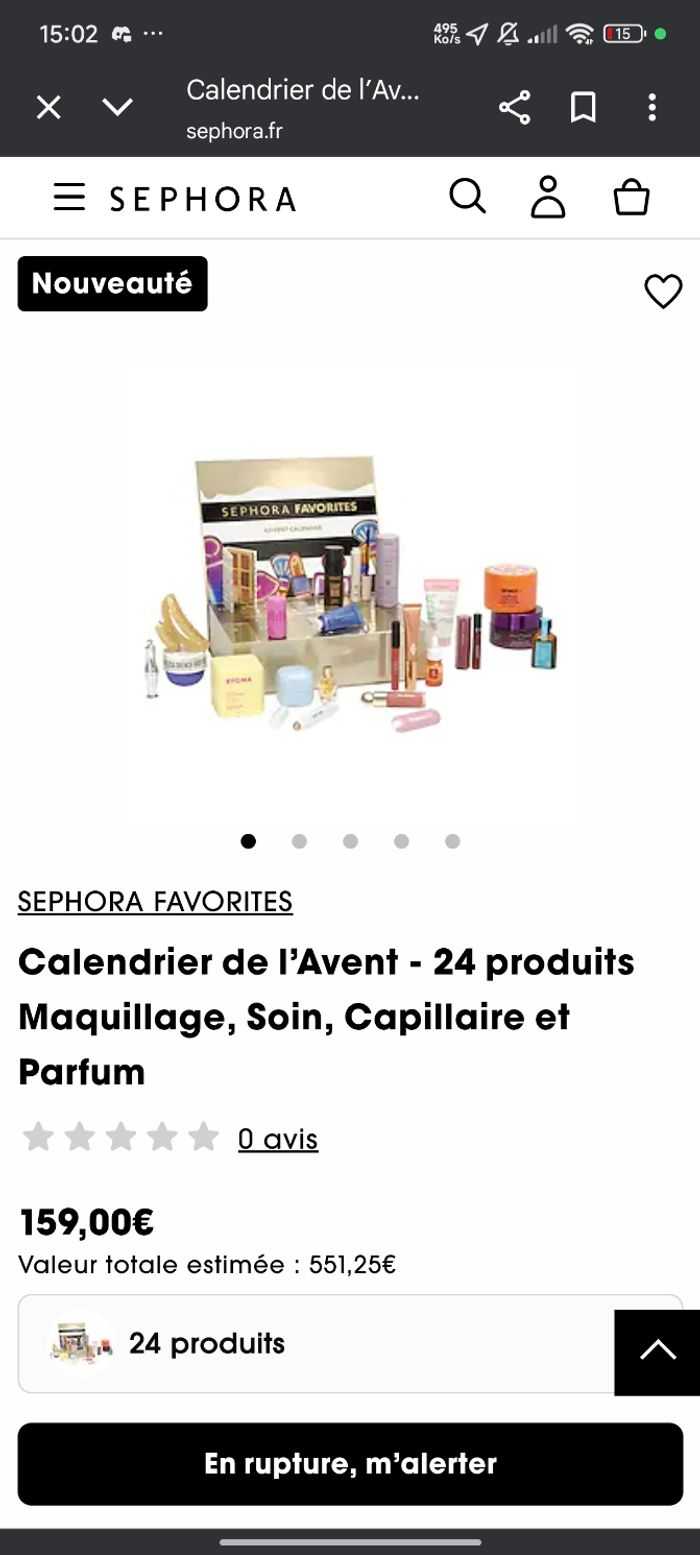 Calendrier de l’Avent - 24 produits Maquillage, Soin, Capillaire et Parfum - photo numéro 3