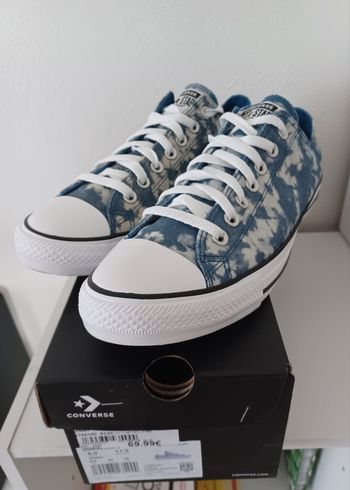 Converse Chuck Taylor All Star basses – bleu tie & dye – neuves – T43