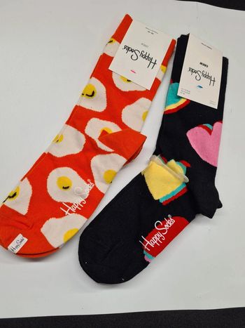2 paires de chaussettes happy socks