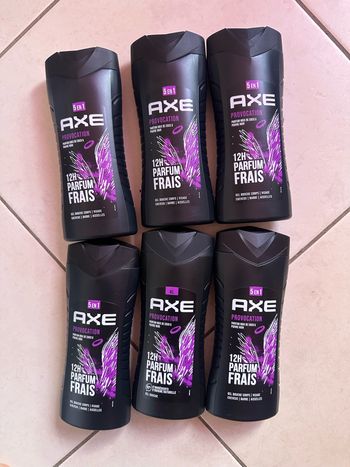 Gel, douche, axe 6x400ml