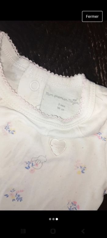 Pyjama ensemble 3 pieces