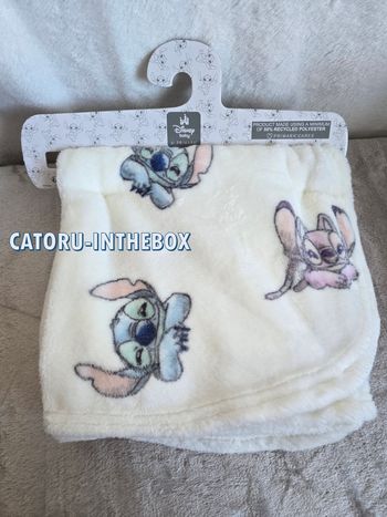 Couverture pour bébé / Blanket Disney Baby Stitch & Angel