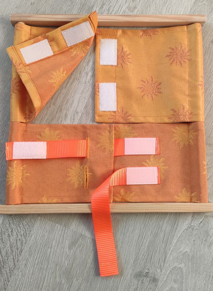 Lot 4 cadres d'habillage démontables montessori - photo numéro 3