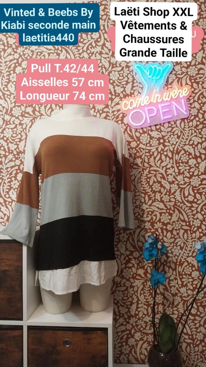 Pull femme T.4244