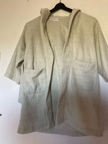 Peignoir 5/6 ans graine de rêve vert clair