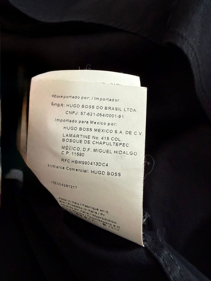 Chemise homme Hugo Boss noir - photo numéro 10