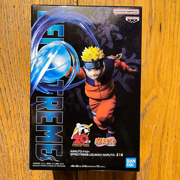 Naruto Figurine Uzumaki Naruto Effectreme 20th Anniversary Bandai