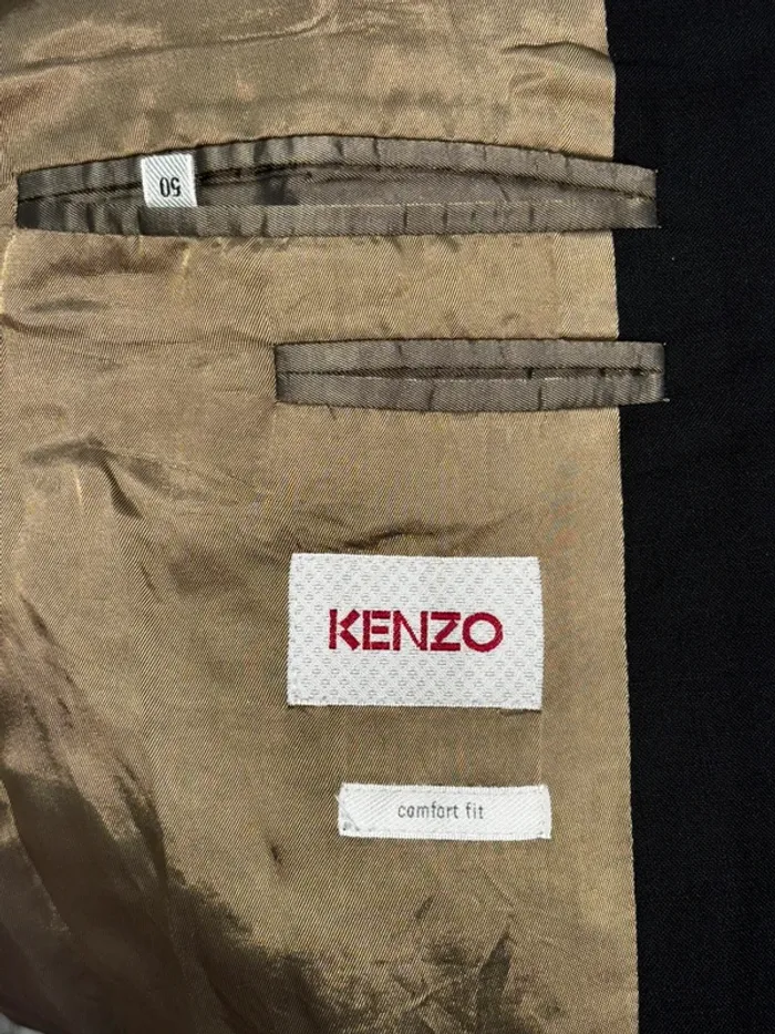 Veste de costume, veste Kenzo, veste de costards, blazer Kenzo vintage - photo numéro 2