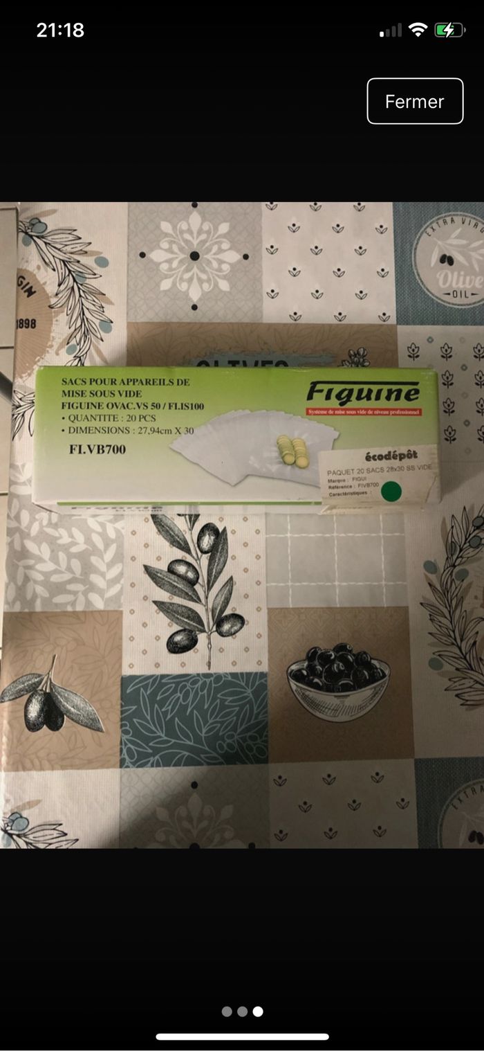 20 sacs pour appareil mise sous vide - Neuf - photo numéro 3