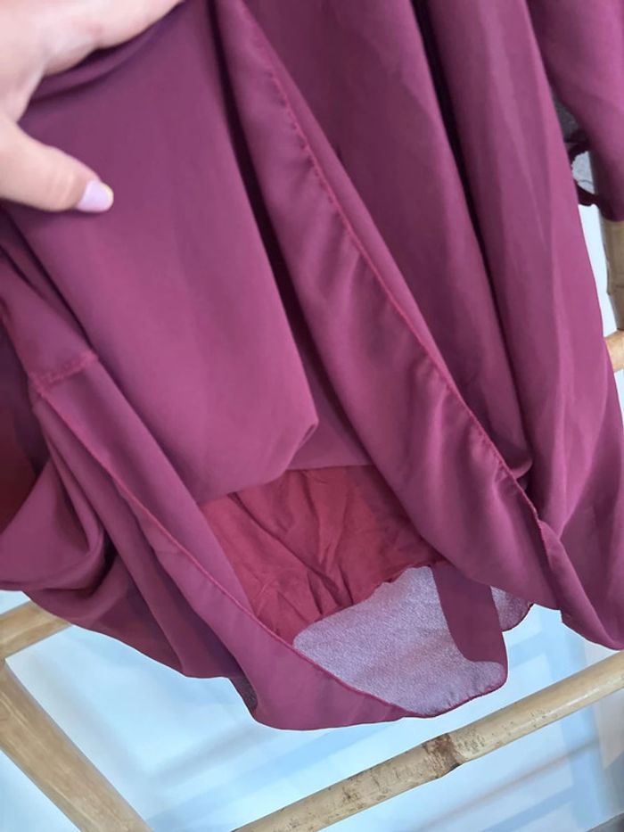 Robe bordeaux Bohème Hippie - photo numéro 4