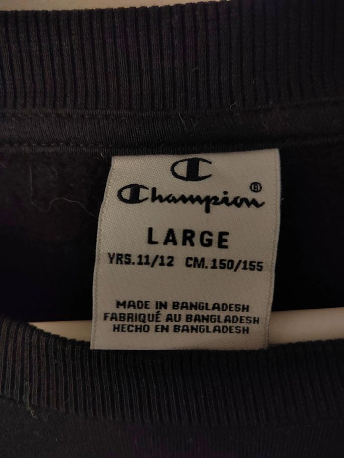 Robe sweat enfant Champion t. Large / 11/12 ans - photo numéro 4
