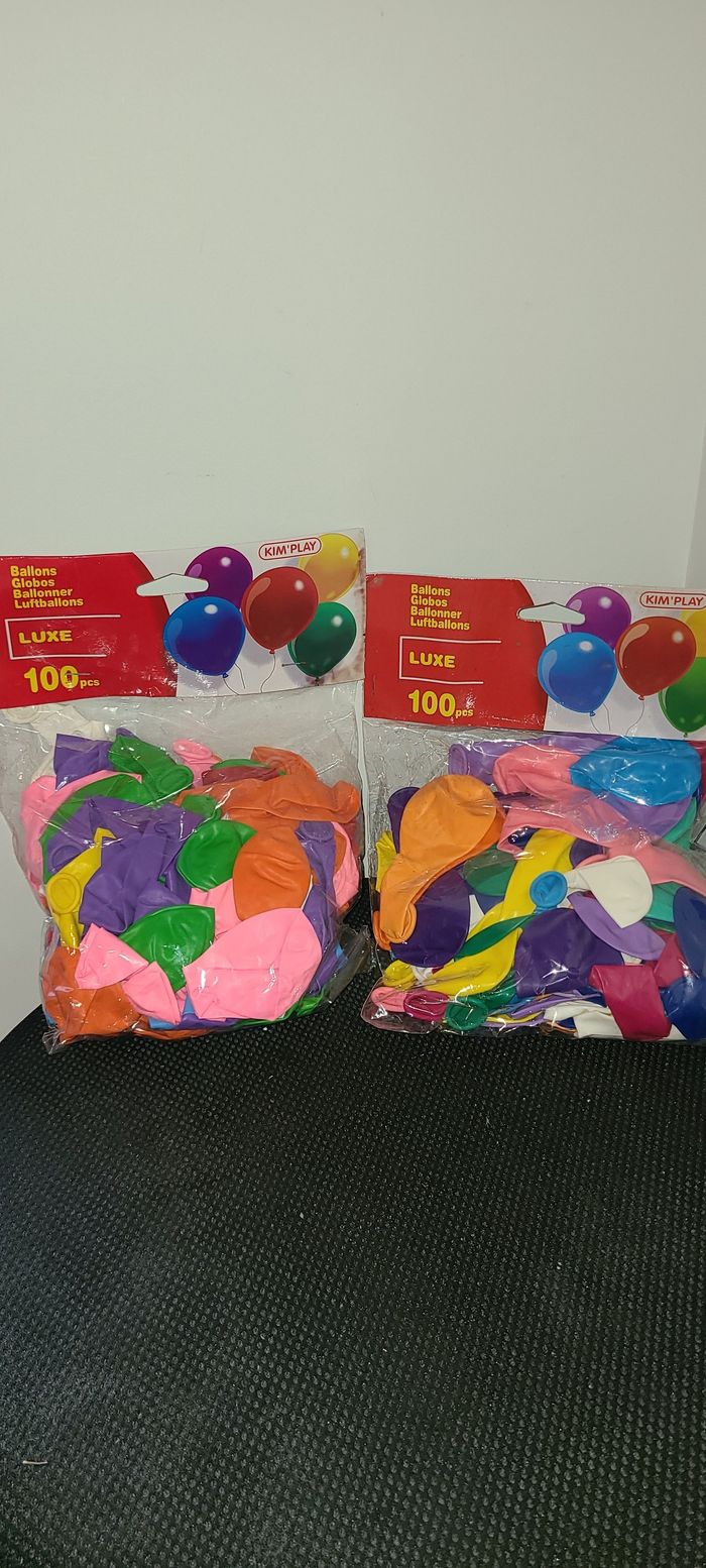 Jeu 100 Ballons De Luxe Coloré Pour Fete Et Anniversaire Kim Play