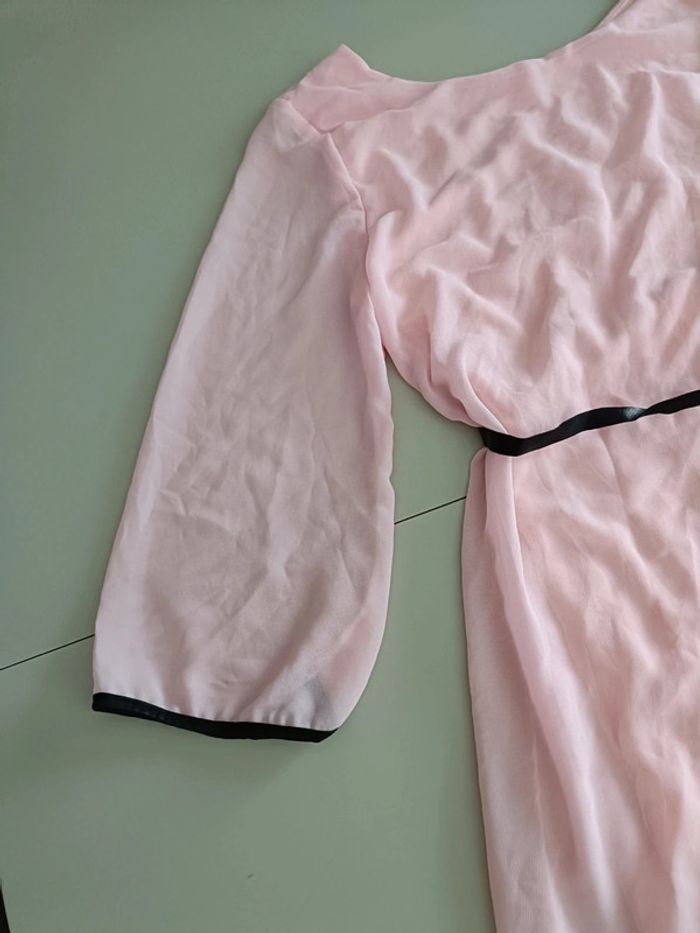 Robe rose taille 2 doublée - photo numéro 3