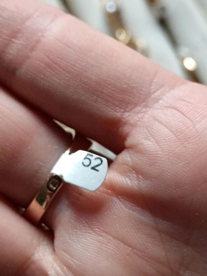 Bague plaqué or - photo numéro 4