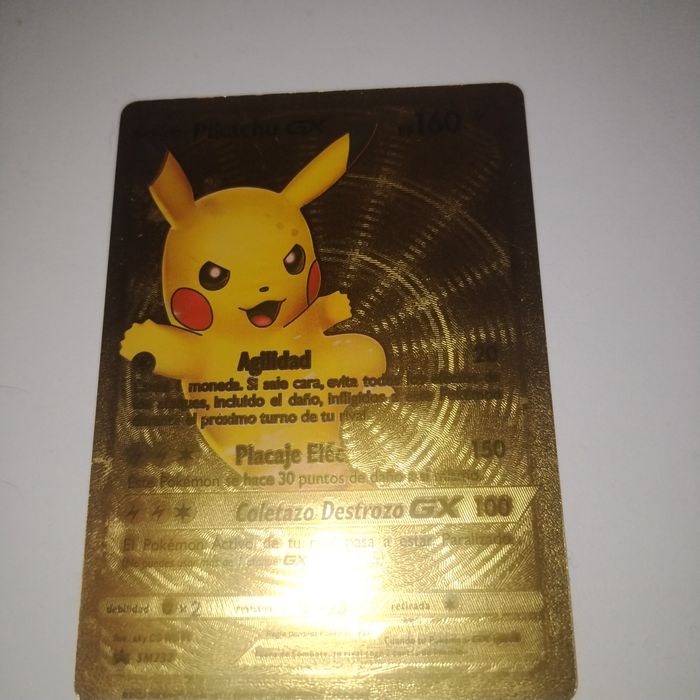 Pikachu GX sm232 or - photo numéro 2