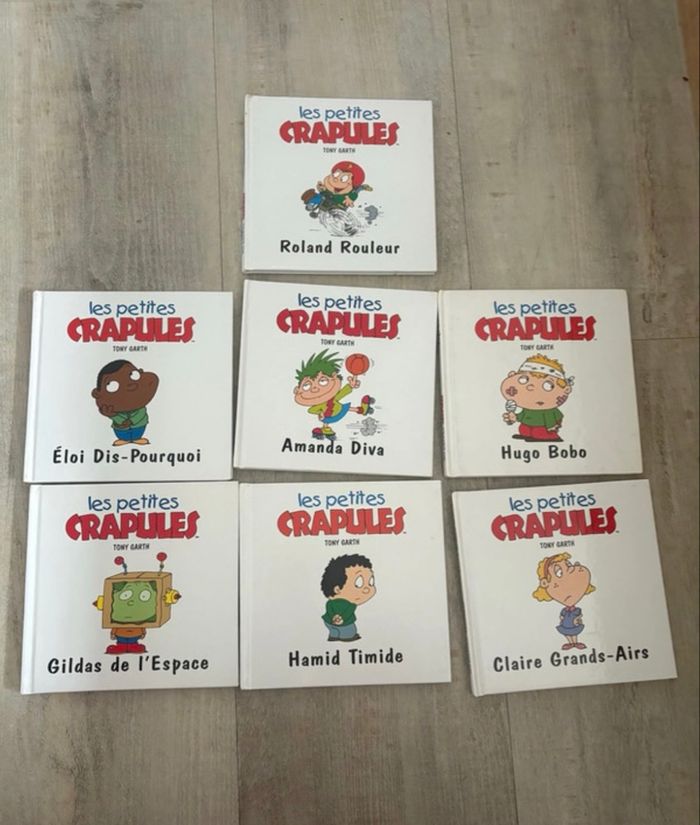 Lot livre + peluche les petites crapules - photo numéro 5