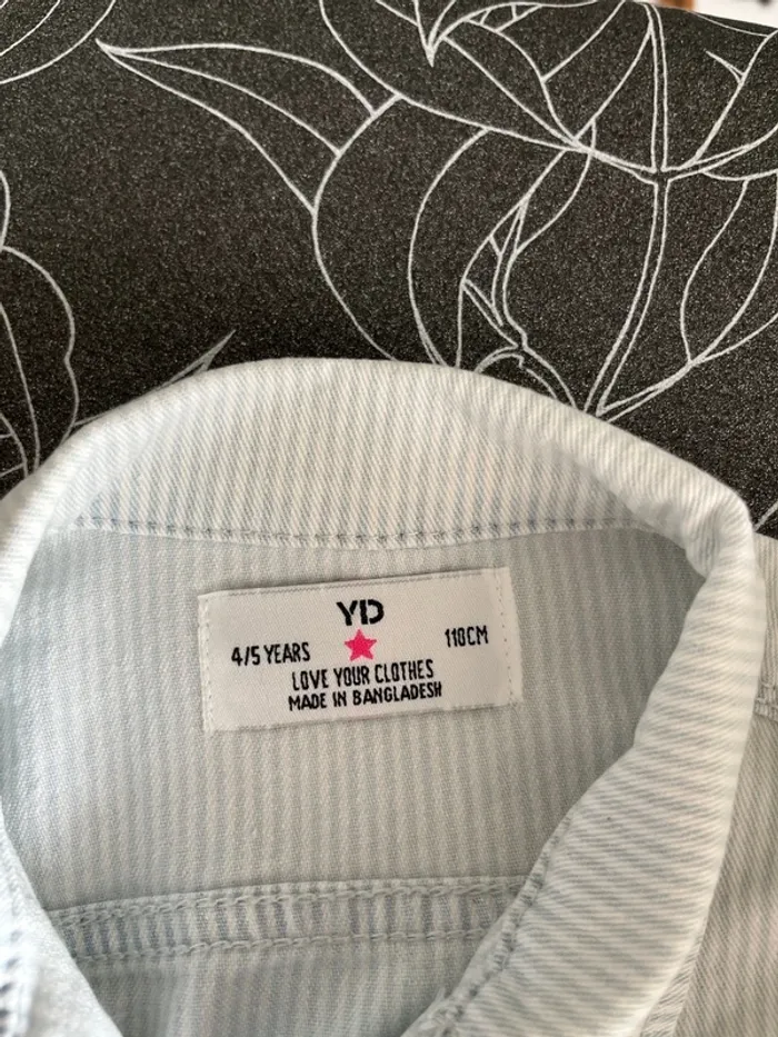 Veste Denim 4/5 ans mixte - photo numéro 6
