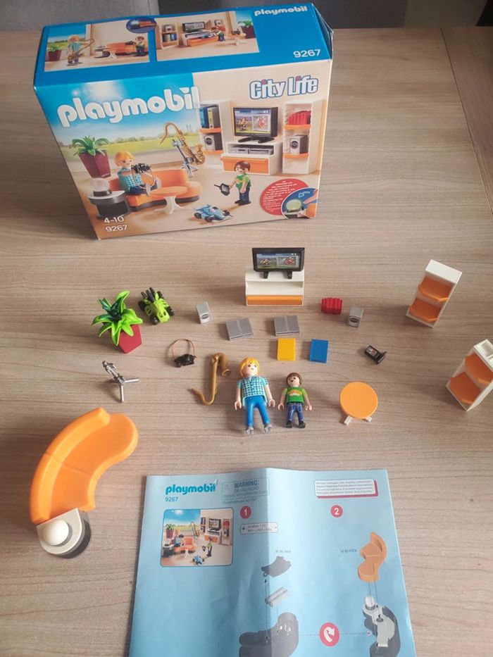 Salon moderne playmobil - photo numéro 2