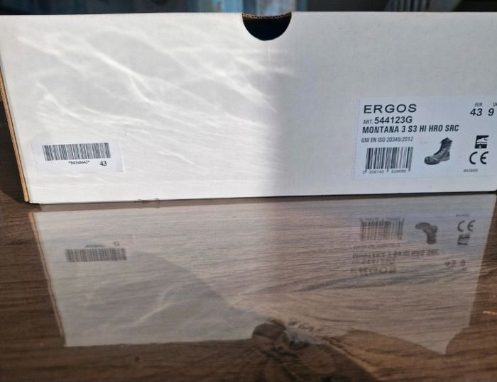 Chaussure de sécurité Ergos taille 43